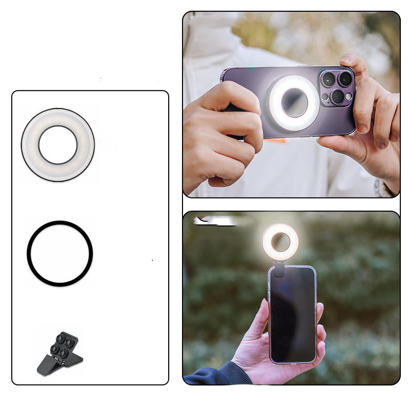 Portable Cell Phone Magnetic Fill  LED Light