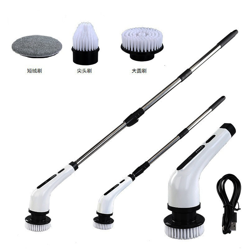 Electric Waterproof Multifunction Cleaning Scrubbing Brush
