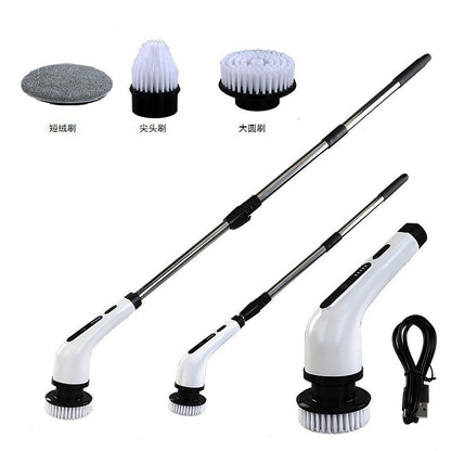 Electric Waterproof Multifunction Cleaning Scrubbing Brush