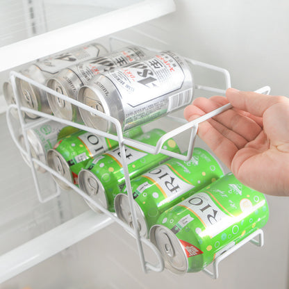 Double-layer Can Storage Rack