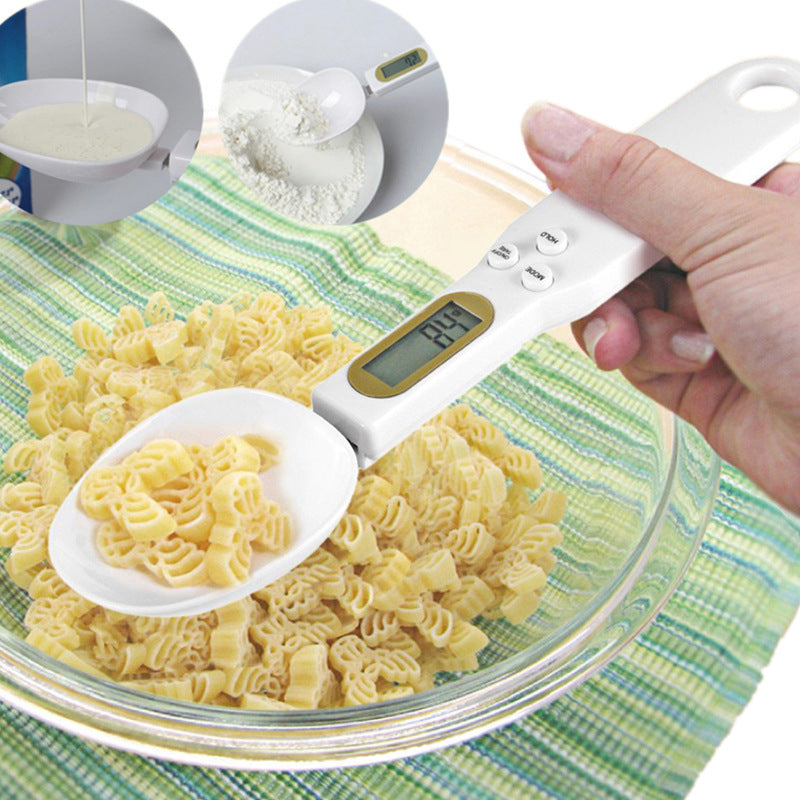 LCD Digital Kitchen Scale Electronic Measuring Spoon Grams