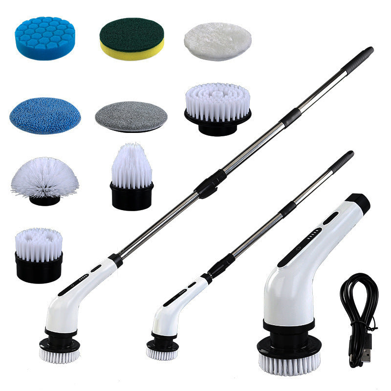 Electric Waterproof Multifunction Cleaning Scrubbing Brush