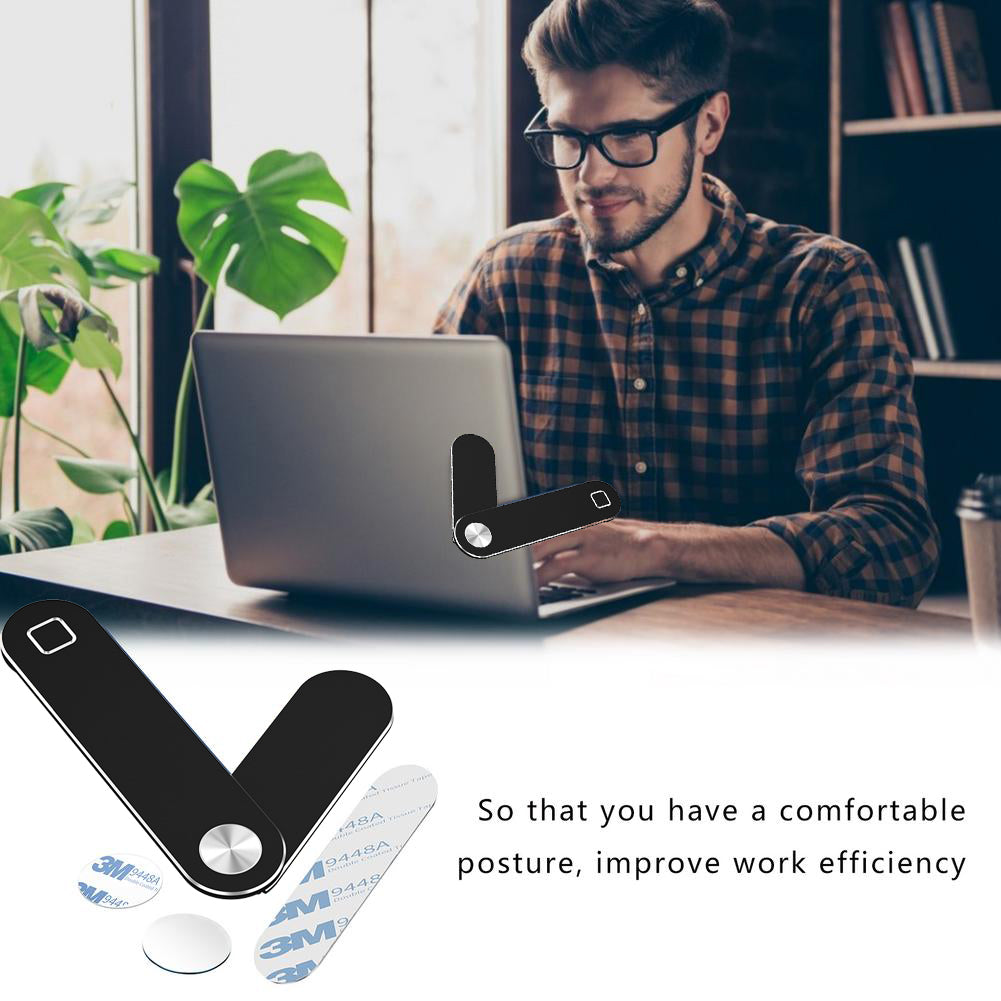 Laptop Adjustable Phone Holder Mount