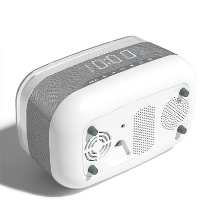 Multifunctional Alarm Clock Bluetooth Speaker Wireless Charger