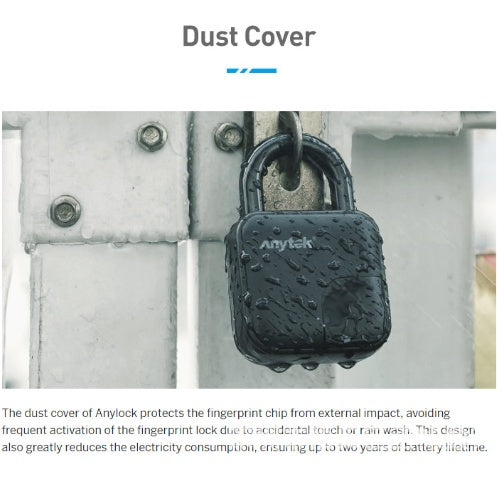 Waterproof Fingerprint Smart Lock