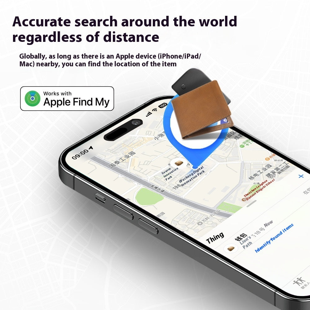 GPS Wallet Locator Card