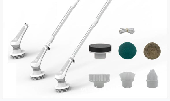 Electric Waterproof Multifunction Cleaning Scrubbing Brush