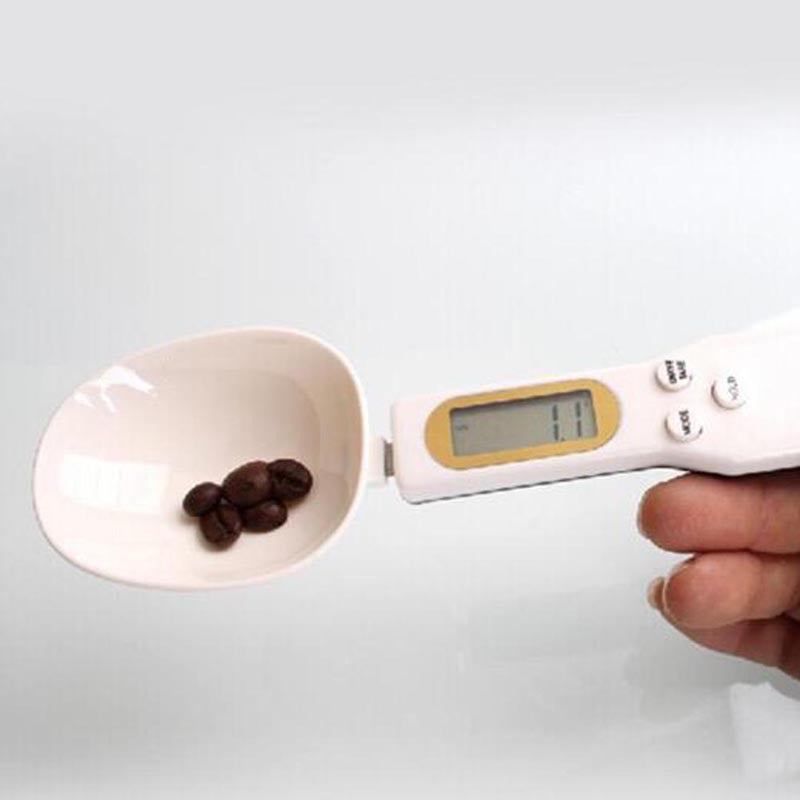 LCD Digital Kitchen Scale Electronic Measuring Spoon Grams