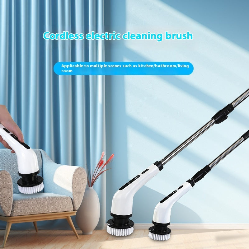 Electric Waterproof Multifunction Cleaning Scrubbing Brush