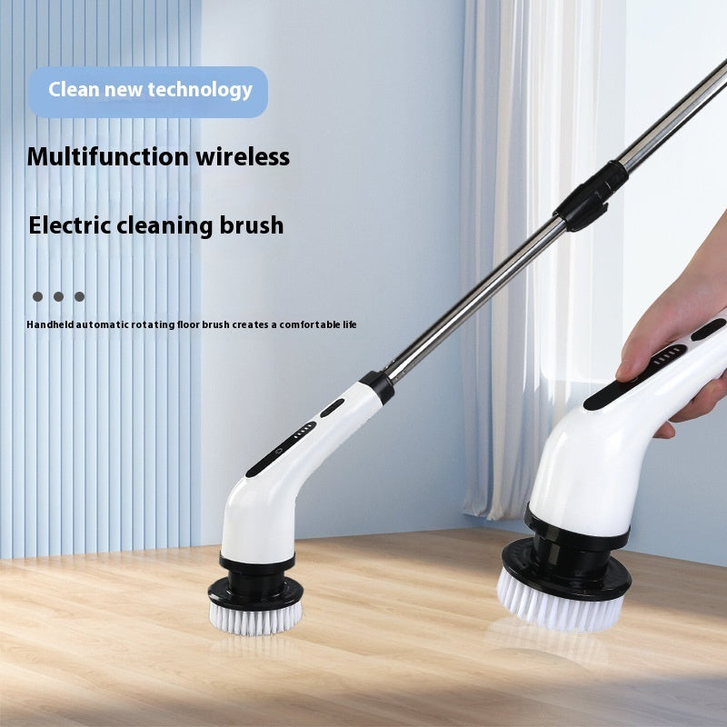 Electric Waterproof Multifunction Cleaning Scrubbing Brush
