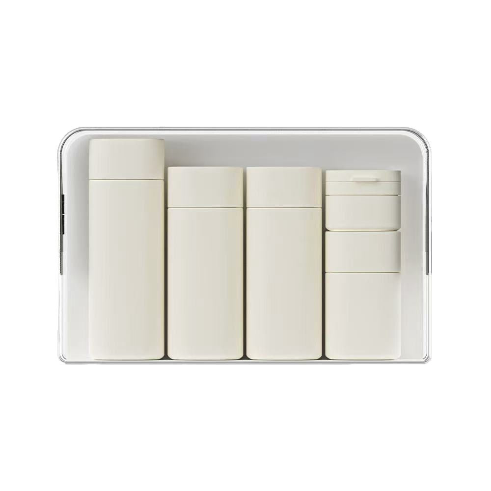 Compact Travel Bottle Set – Leak-Proof Toiletry Kit with Carry Case