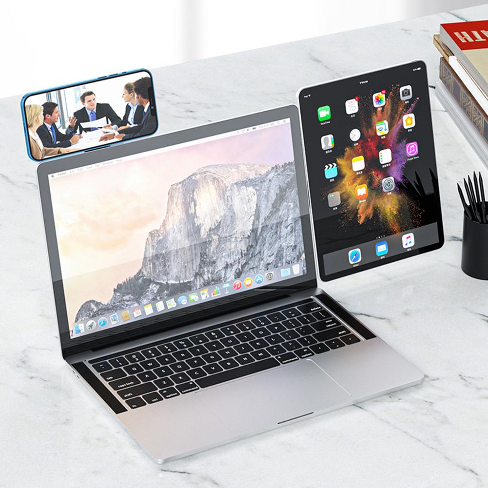 Laptop Adjustable Phone Holder Mount