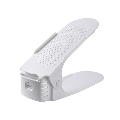 Double Shelf Stackable Shoe Rack