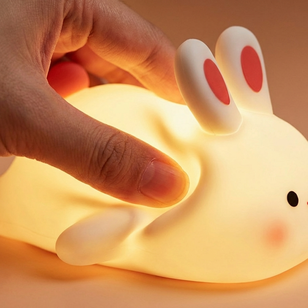 GlowyBunny™ — Comfort Night Light for Peaceful Sleep